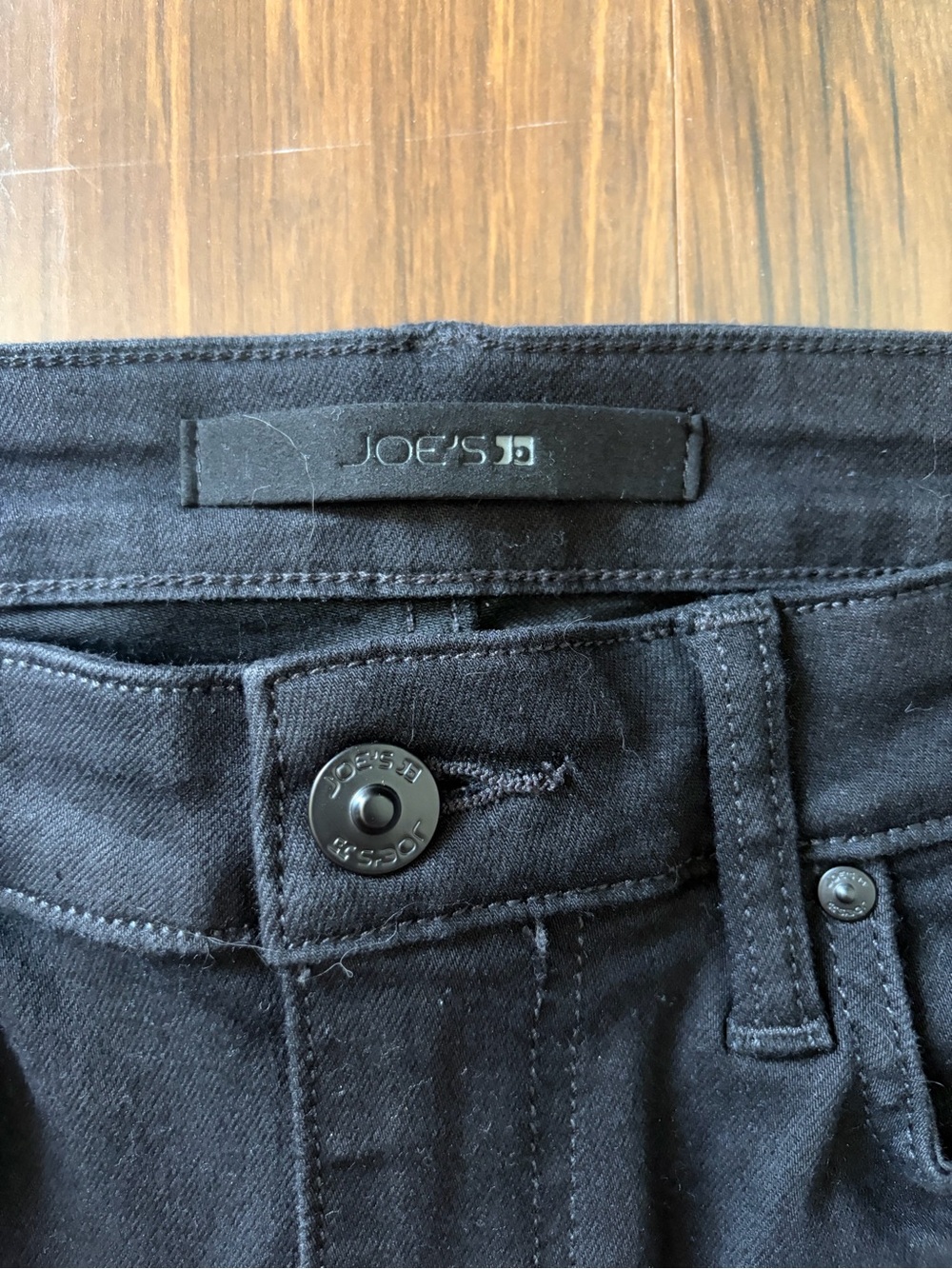 Joe's Jeans Womens Slim Black Stretch Denim - Picture 4 of 5